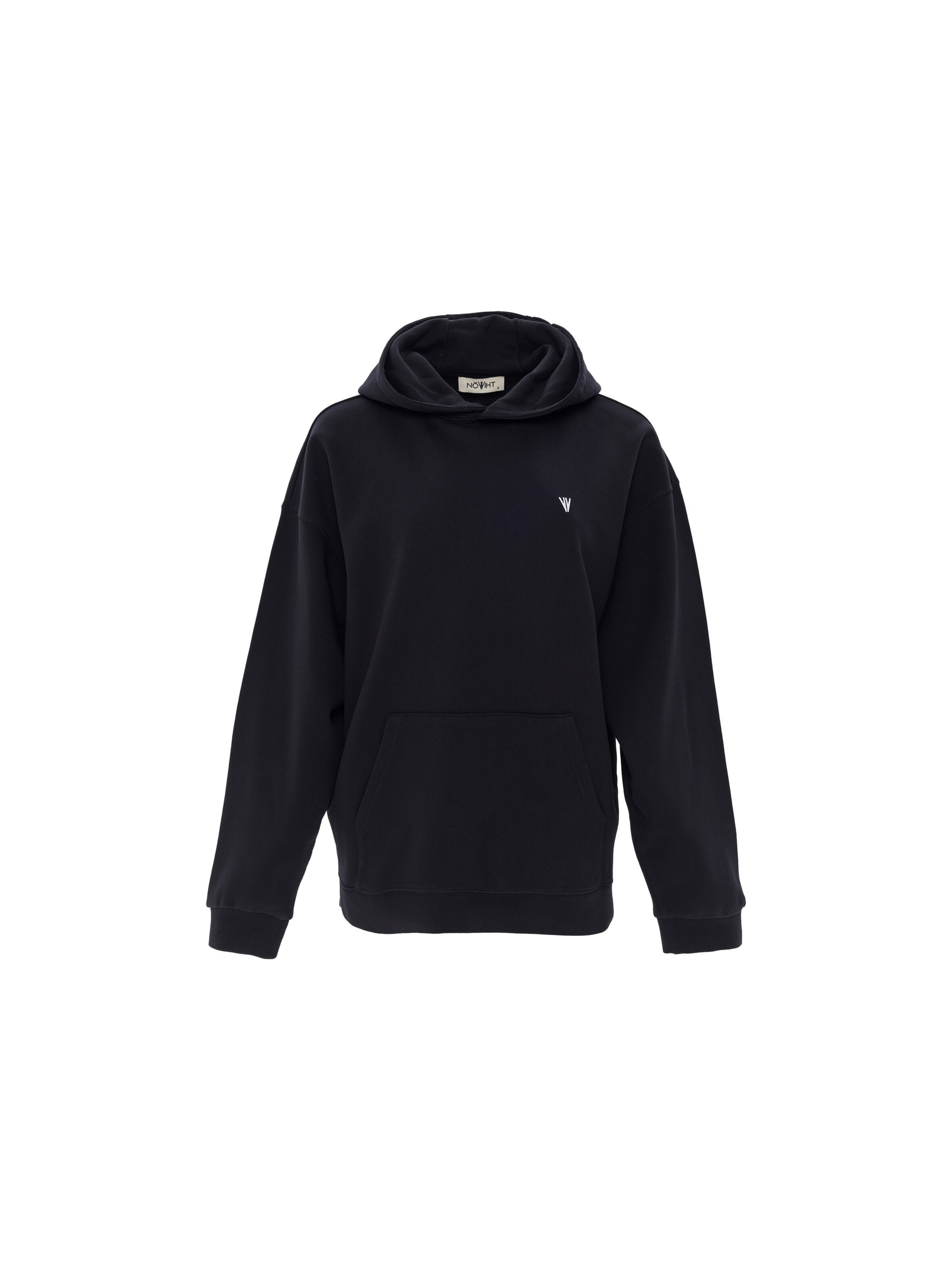 NOWIHT Sweatshirt 'Colette' in Zwart: voorkant