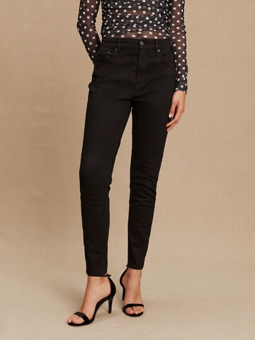 Next Skinny Jeggings in Schwarz: Vorderseite