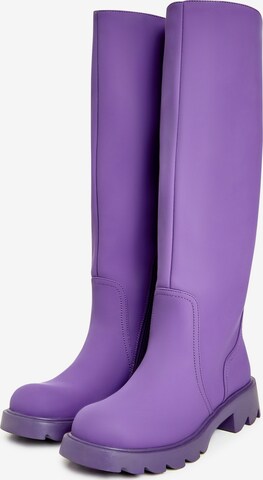 CESARE GASPARI Boots in Purple