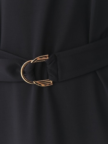 TATUUM Pletena obleka | modra barva