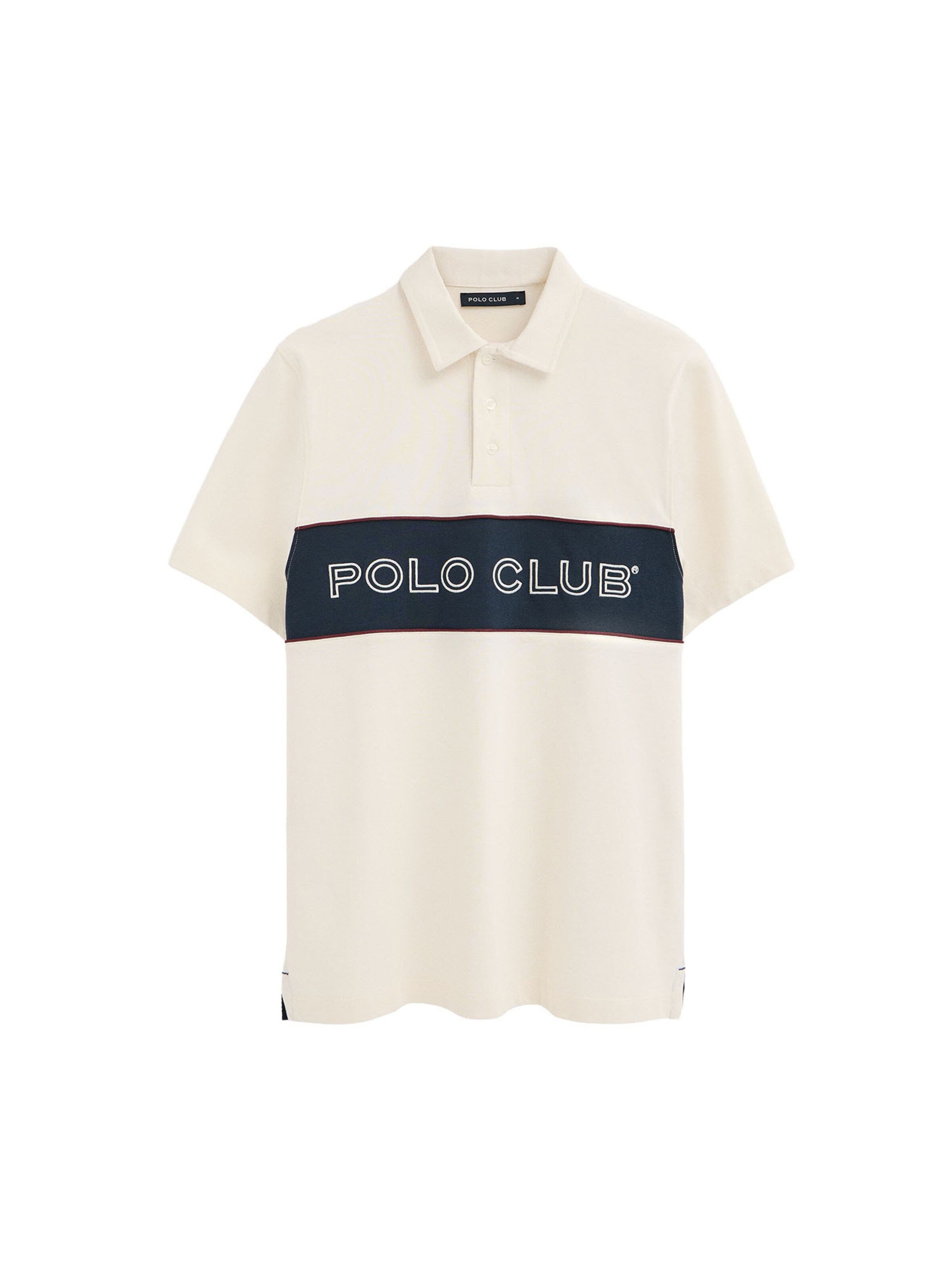 Polo Club Shirt in Brown: front