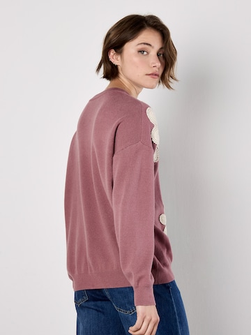 Apricot Trui in Roze