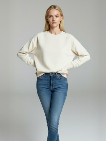 Sweat-shirt 'Women’s Organic Sweatshirt – Willow' Peter Jo en beige : devant