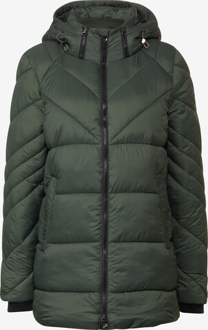 STREET ONE Winter jacket in Green: front