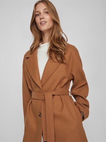 VILA Between-Seasons Coat 'POKO' in Brown
