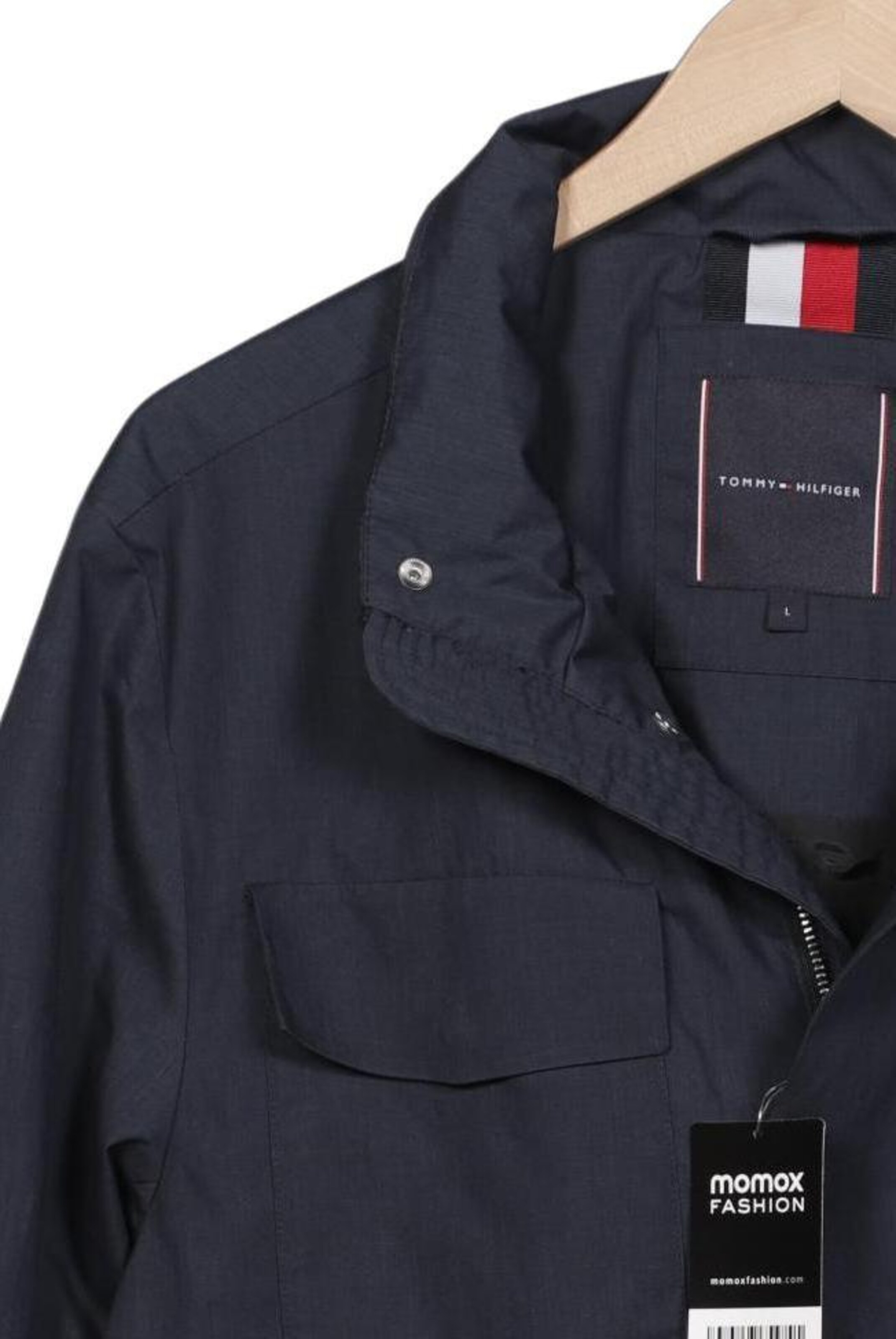 TOMMY HILFIGER Jacket & Coat in L in Blue
