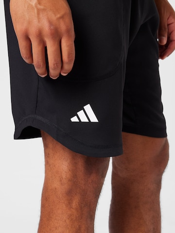 ADIDAS PERFORMANCE Regular Urheiluhousut 'Aeroready 9-Inch Pro' värissä musta