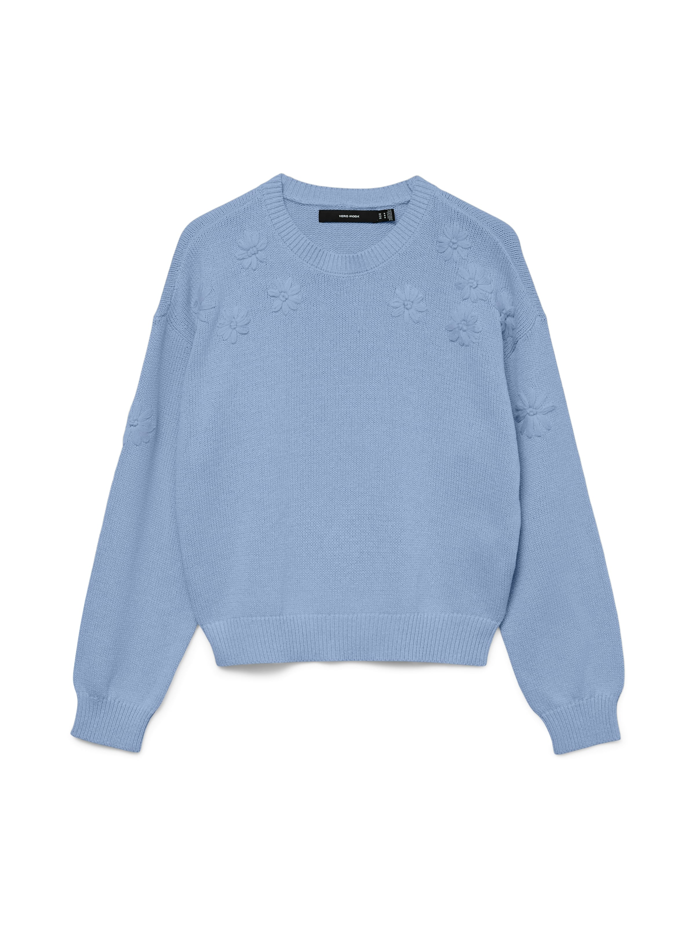 VERO MODA Sweater 'VMDaisy' in Blue: front
