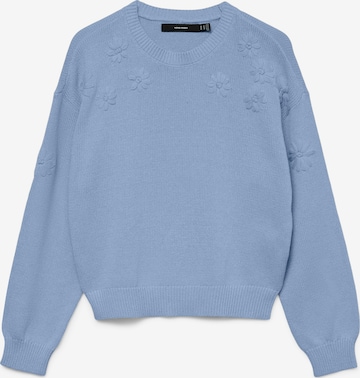 VERO MODA Sweater 'VMDaisy' in Blue: front