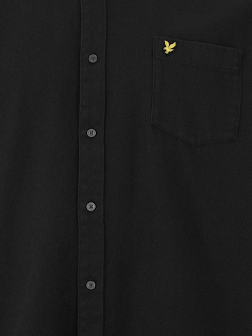 Lyle & Scott Big&Tall Regular fit Button Up Shirt in Black