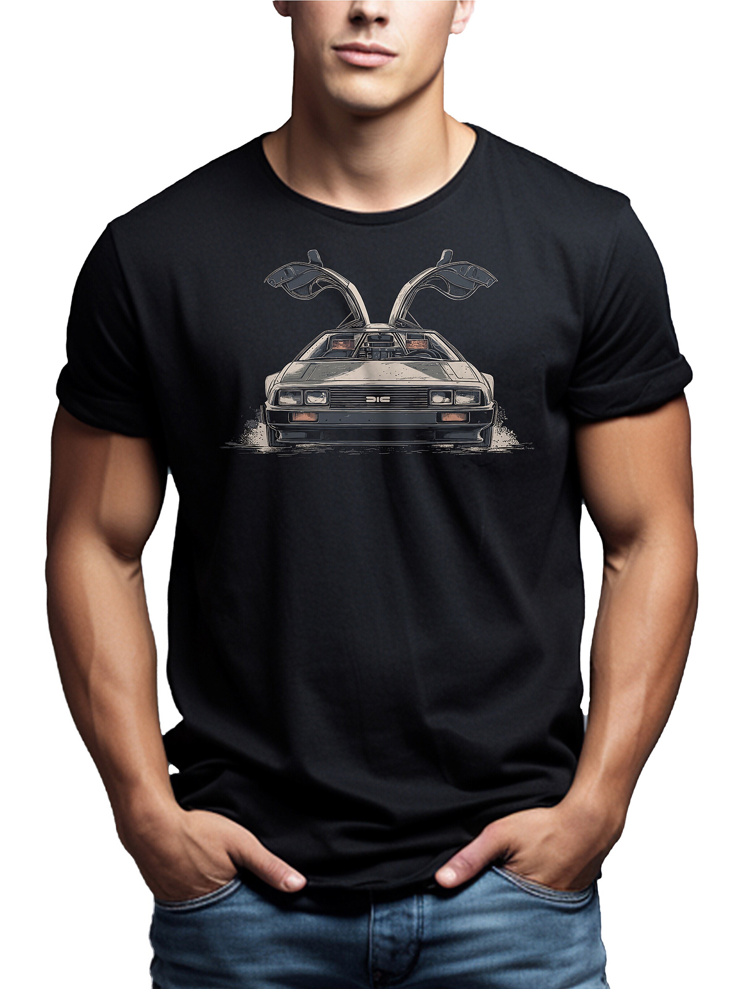 MAKAYA Shirt 'BTF Flügeltürer' in Black