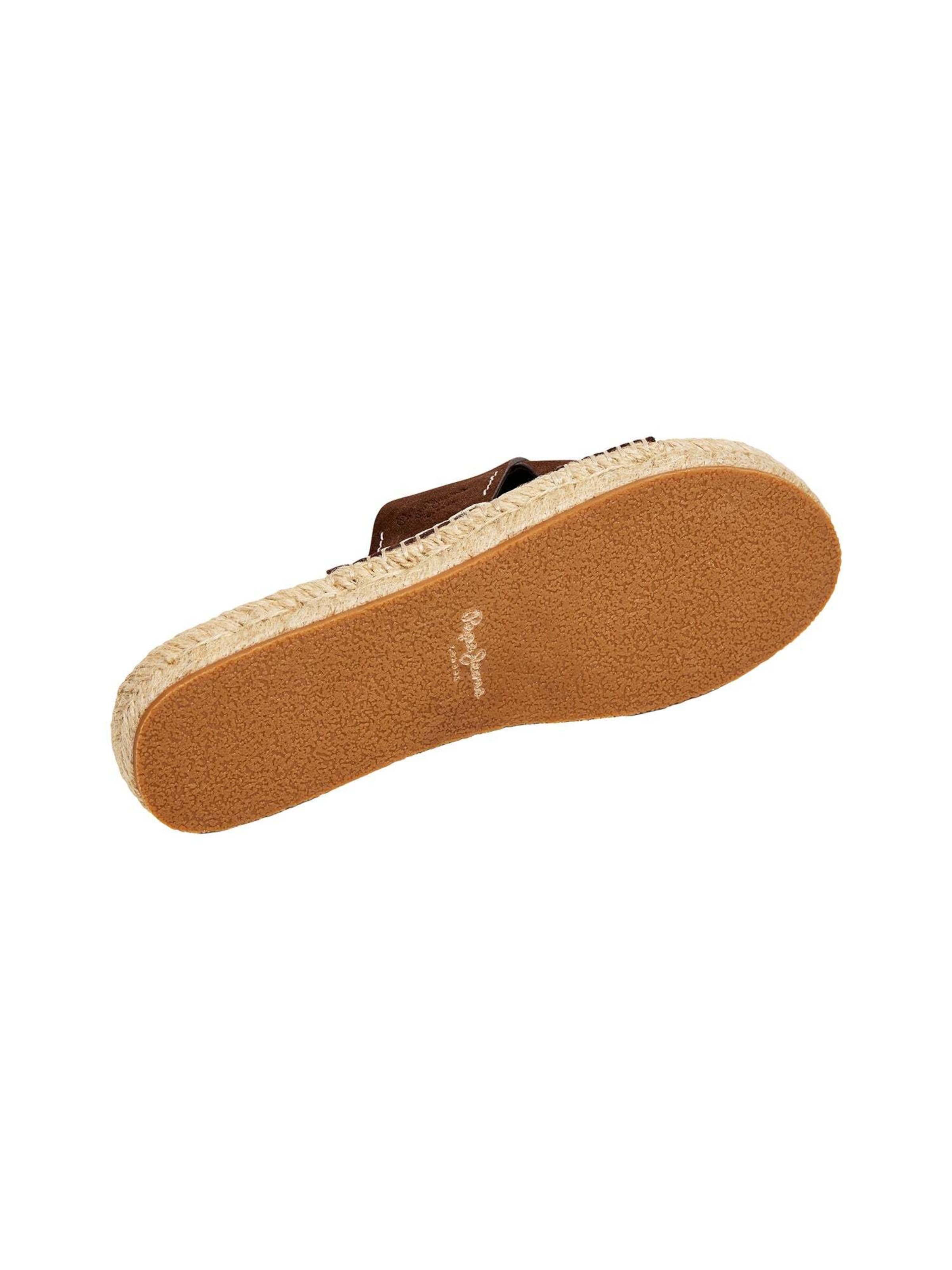 Pepe Jeans Pantolette in Braun