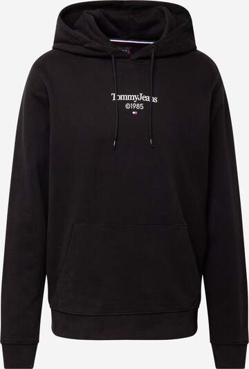 Tommy Jeans Sweatshirt in schwarz / weiß, Produktansicht