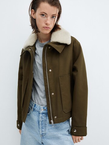 MANGO Between-Season Jacket 'Heidy' in Green: front