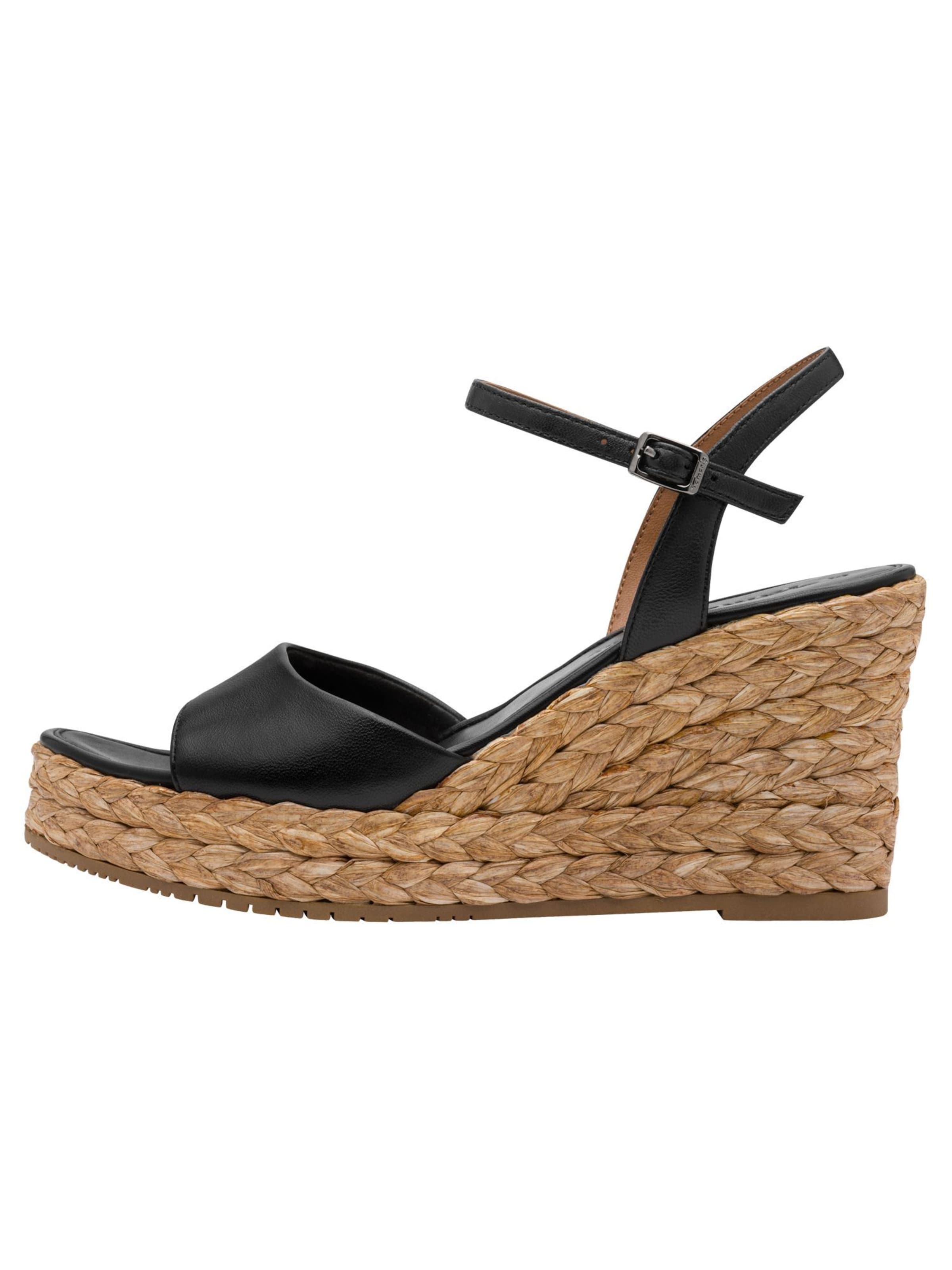 Tamaris Sandaal in Zwart