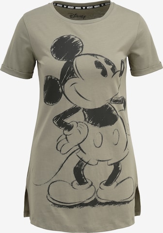 Course Shirt 'Mickey Mouse' in Grün: Vorderseite