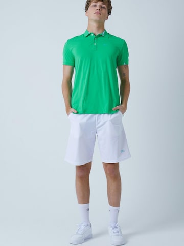 SPORTKIND Performance shirt 'Polo' in Green: front