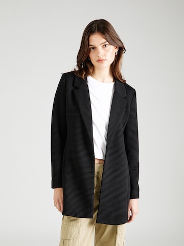 Manteau mi-saison 'KATE-LINKA' ONLY en noir : devant