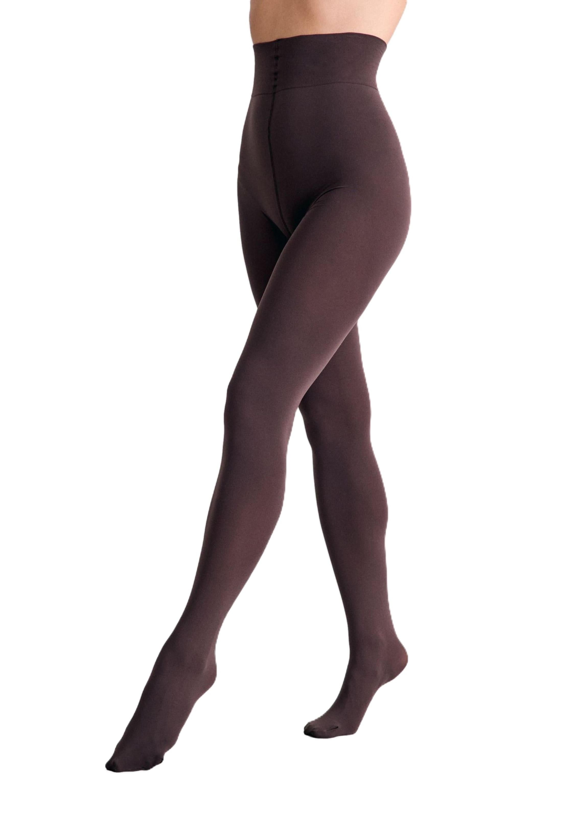 Collant Next en marron : devant