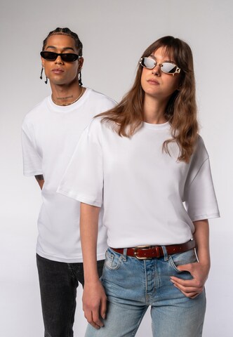 T-Shirt Eoselio en blanc : devant
