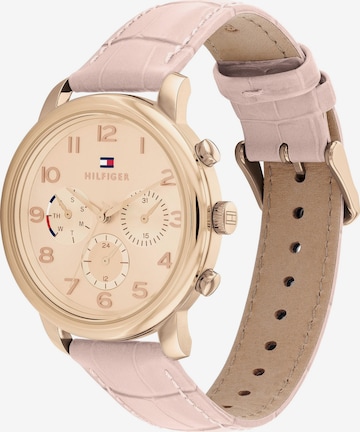 TOMMY HILFIGER Analogové hodinky – pink: přední strana