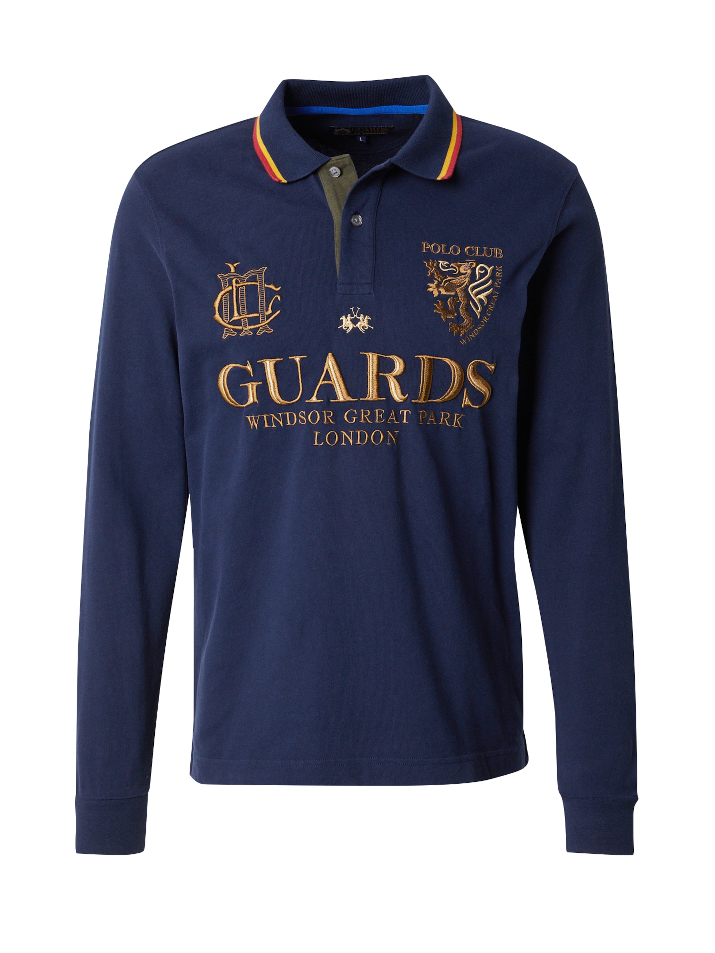 T-Shirt 'Westin' La Martina en bleu : devant