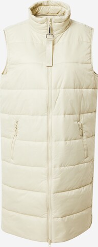 comma casual identity Bodywarmer in Beige: voorkant