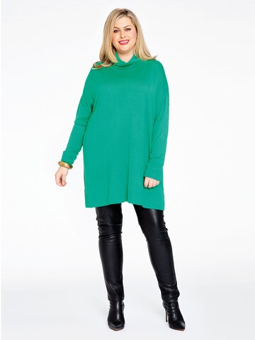 Yoek Sweater 'COSY' in Green