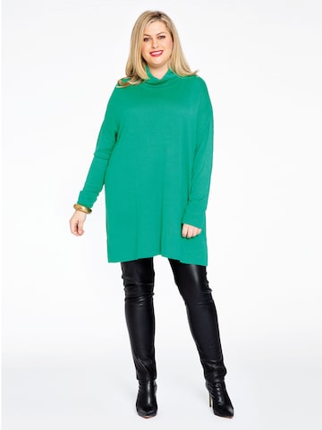 Pull-over 'COSY' Yoek en vert