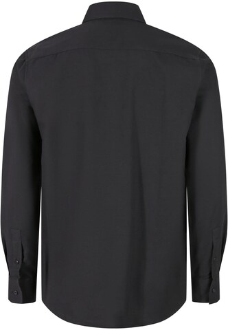 Urban Classics Regular fit Overhemd in Zwart