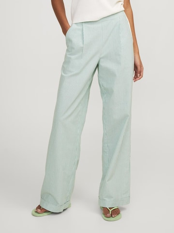 JJXX Wide leg Pants in Green: front