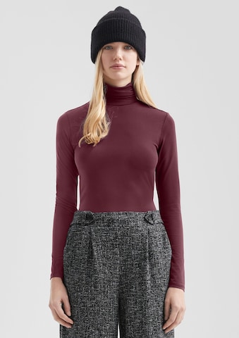 QS Shirt in Rot: Vorderseite