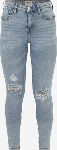 Only Tall Skinny Jeans 'POWER' in Blau: predná strana
