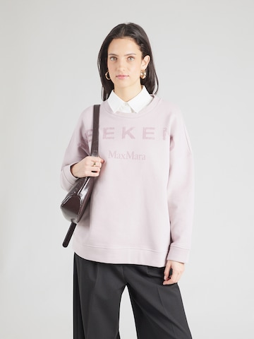 Weekend Max Mara Суичър в лилав: отпред