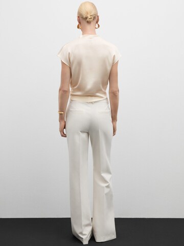 MANGO Blouse 'CRUSIE' in Beige