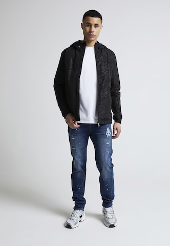 Alessandro Zavetti Slimfit Jeans 'Apollo 005' in Blauw: voorkant