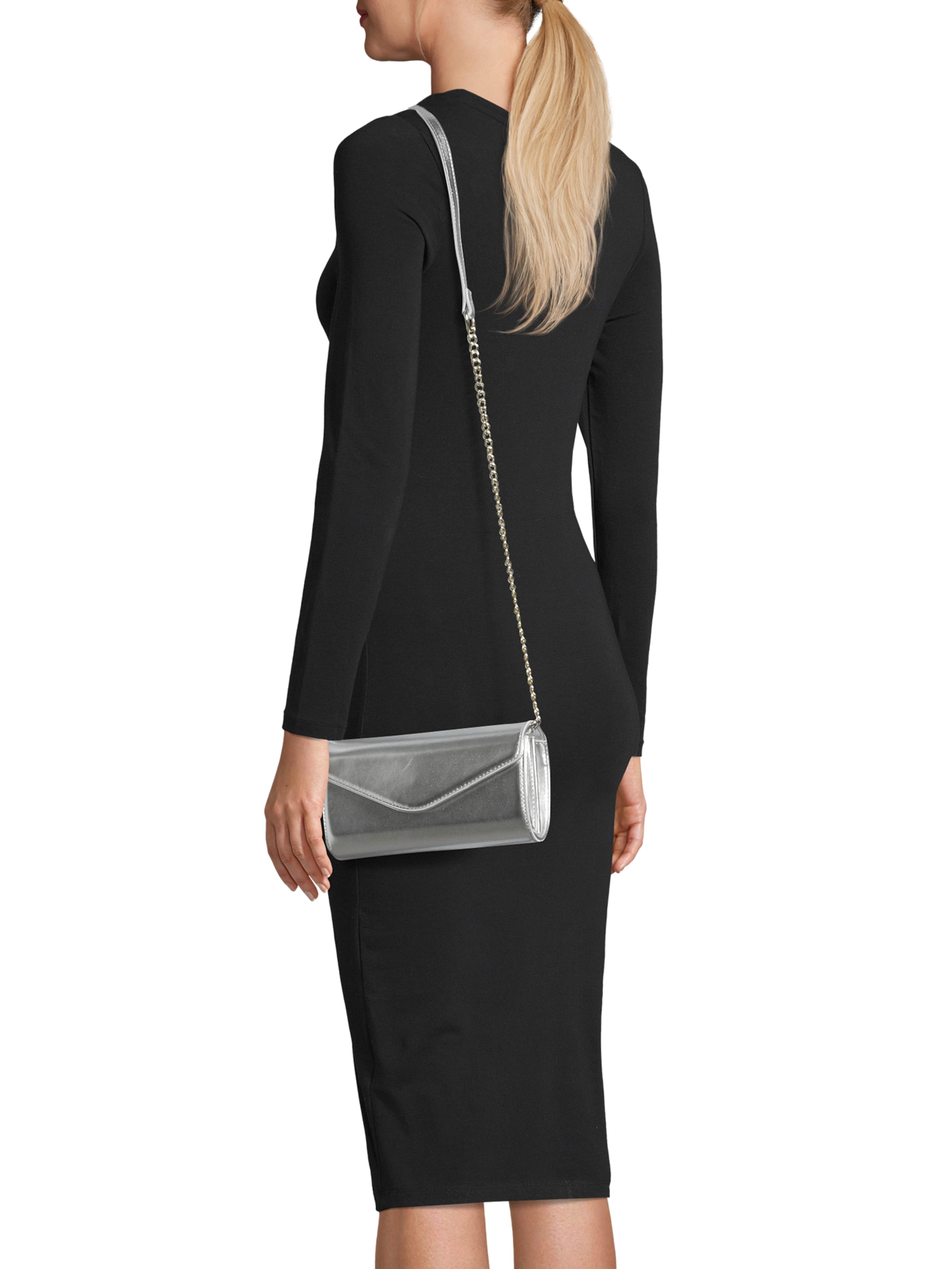 ABOUT YOU Listová kabelka - Strieborná