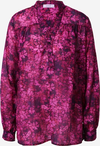 Love & Divine Blouse in Roze: voorkant