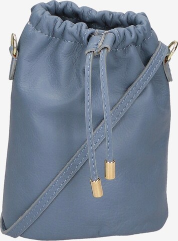 Borsa a sacco di Gave Lux in blu: frontale