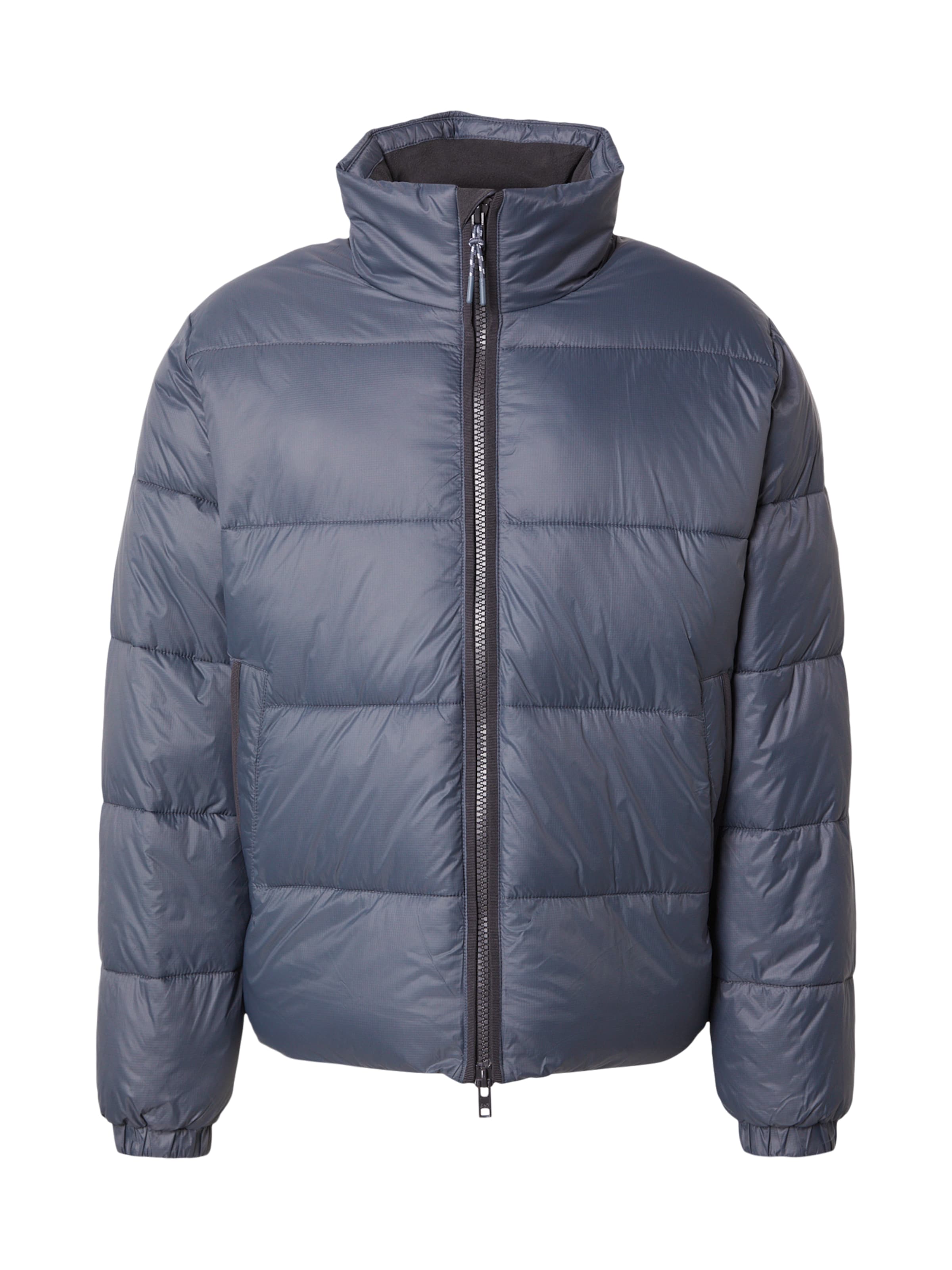 mėlyna Abercrombie & Fitch Demisezoninė striukė 'Aircloud': priekis