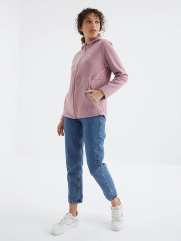 Tommy Life Fleece Jacket in Purple