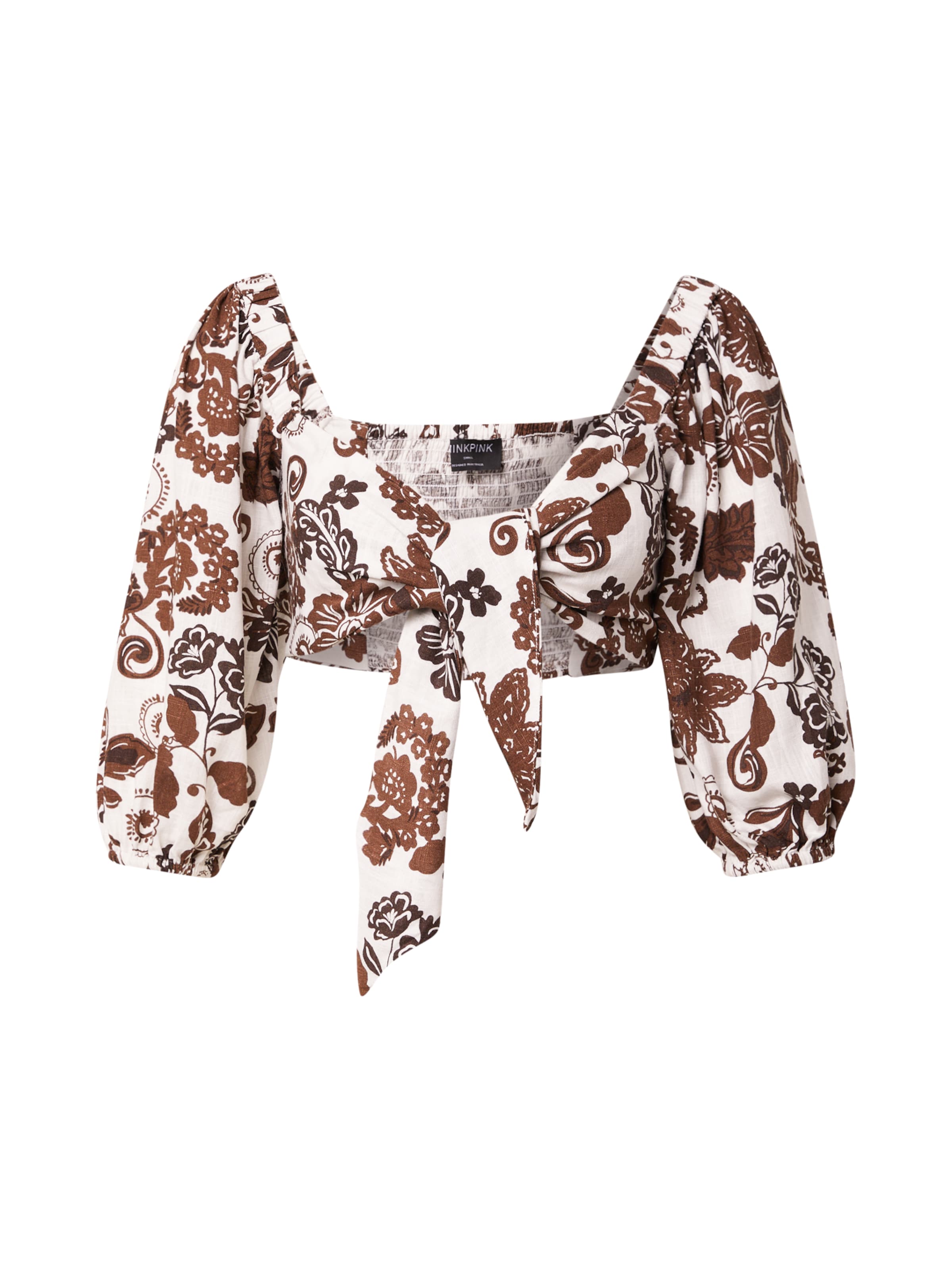 Camicia da donna 'AMARA' di MINKPINK in marrone: frontale