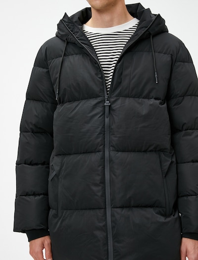 Koton Übergangsmantel in schwarz, Produktansicht