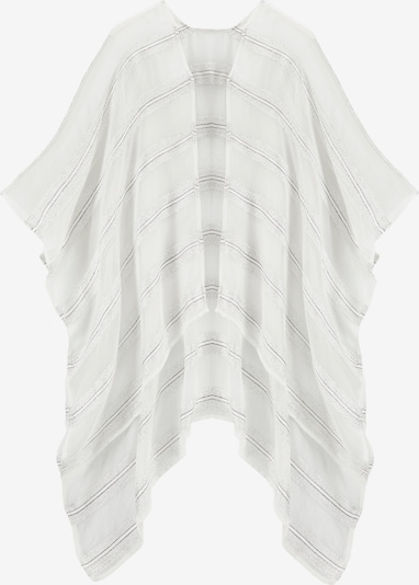 Paplūdimio rankšluostis iš LASCANA, spalva – sidabrinė / balta, Prekių apžvalga