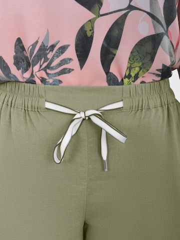 Navigazione Regular Modische Leinenhose Abby, atmungsaktiv in Grün