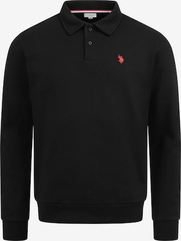 U.S. POLO ASSN. Sweatshirt in Black: front