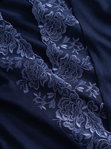 Momenti Per Me Dressing Gown 'Daphne' in Blue