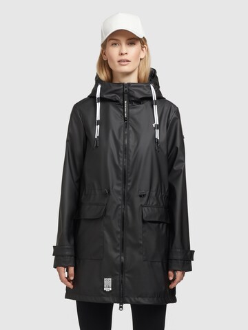 khujo Between-season jacket 'VEGA' in Black: front