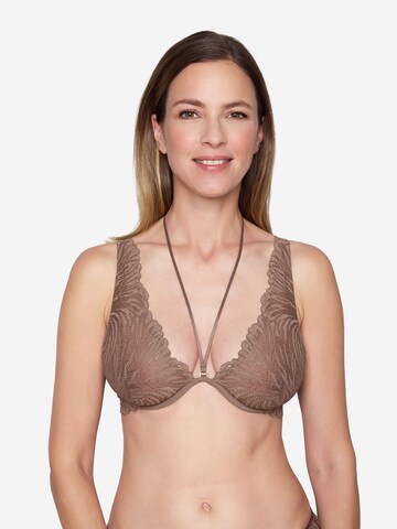 Triangle Soutien-gorge ' Charming ' JOOP! en marron : devant