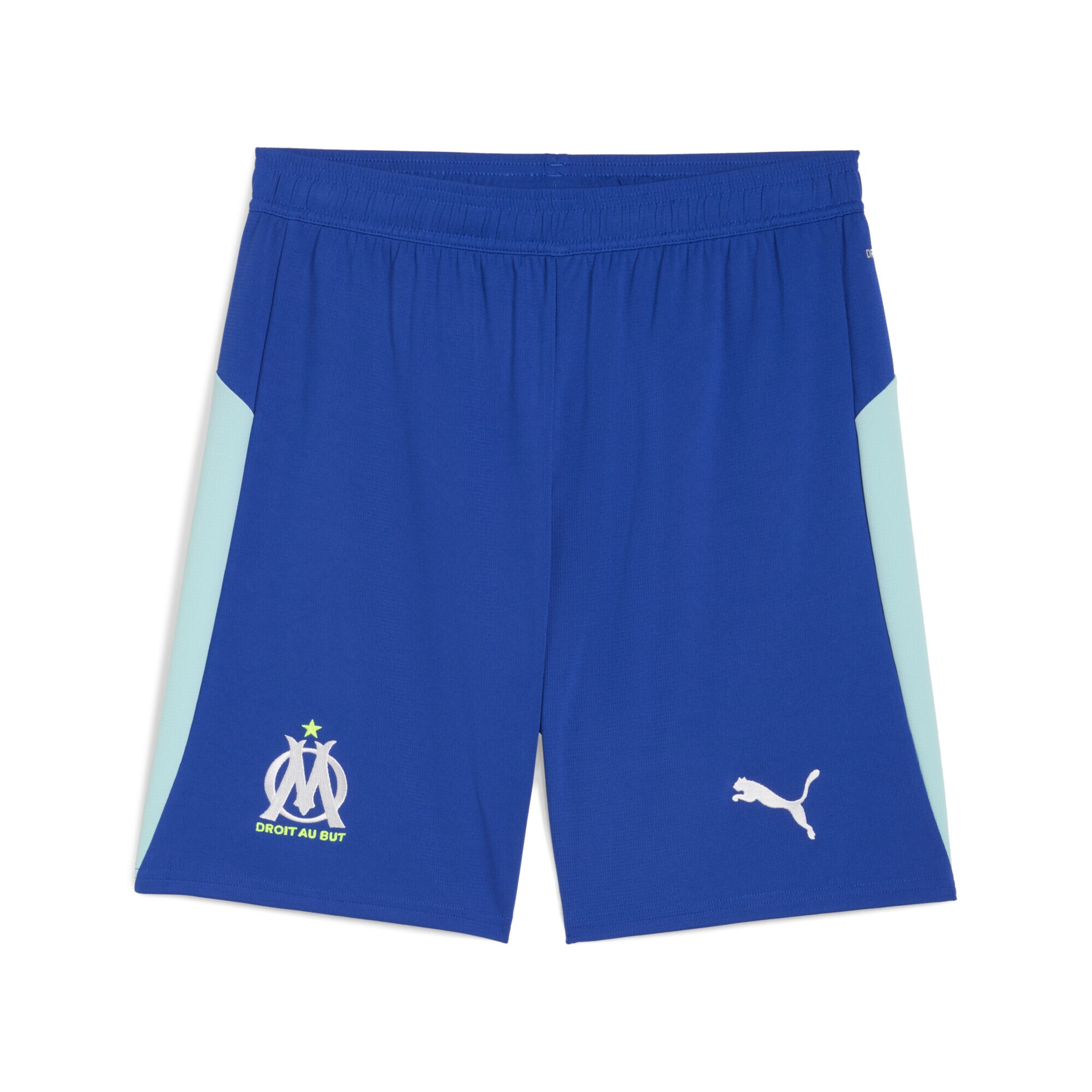 PUMA Regular Sportbroek 'Olympique de Marseille 25/26' in Blauw: voorkant